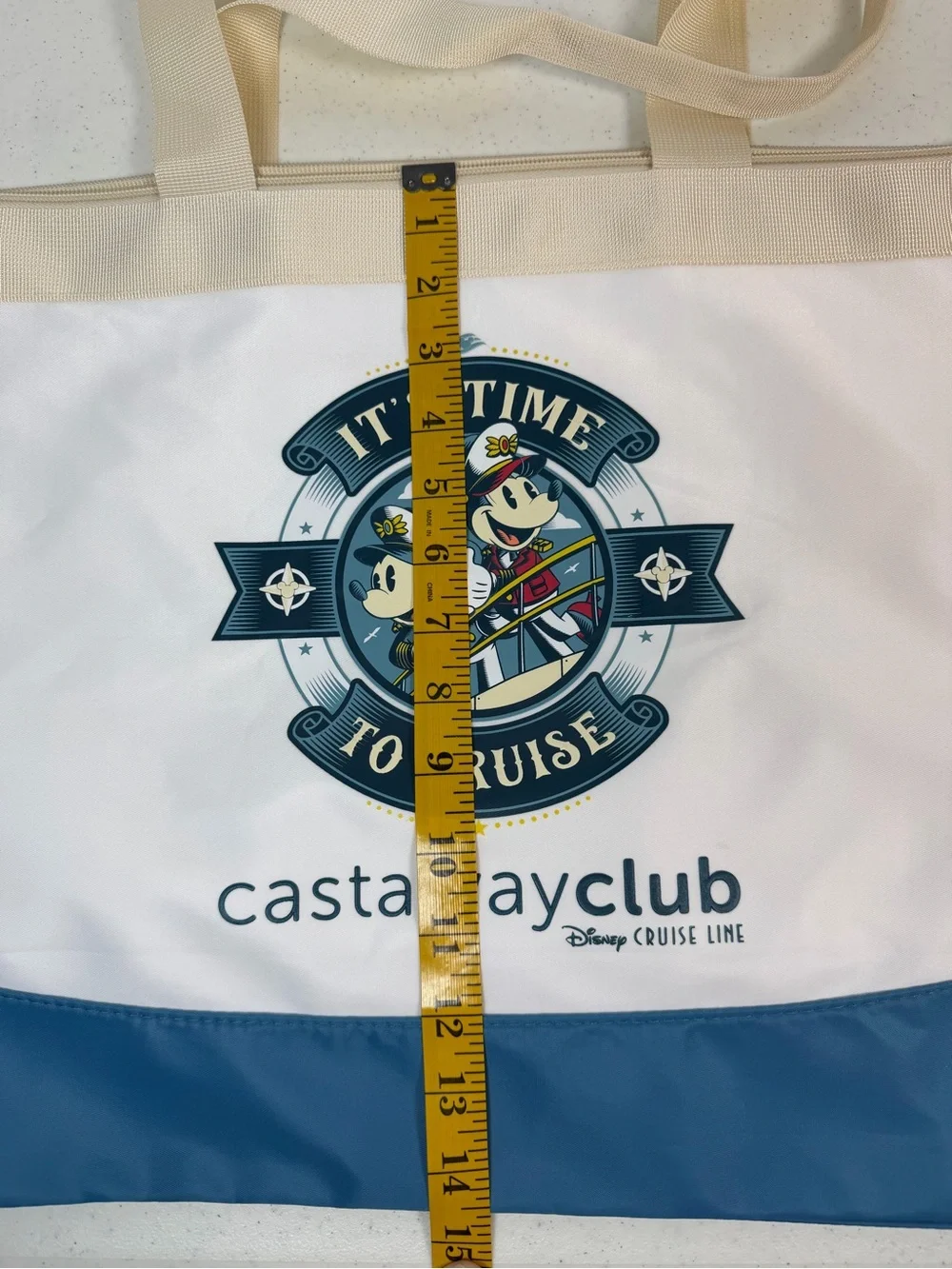 Disney Cruise Line Castaway Club Tote Beach Bag NWT